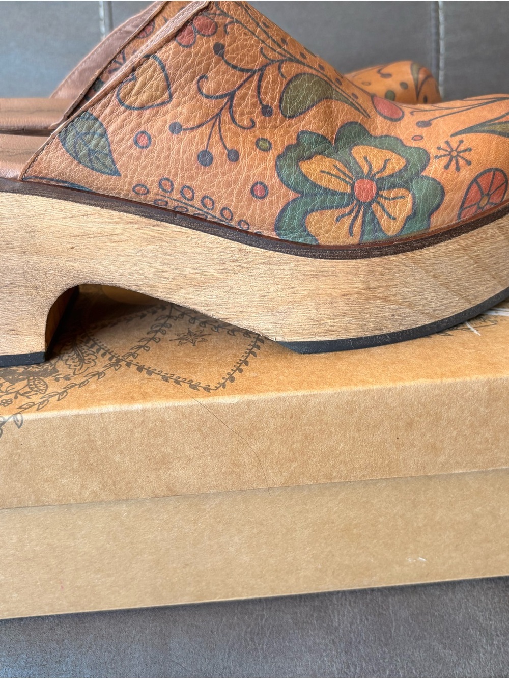 Free People Patsy Printed Clogs - Picture 7 of 11